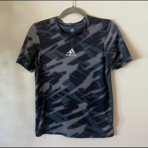 Adidas gray athletic T-shirt - Picture 1 of 6